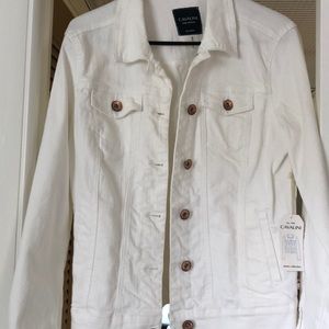 New Jean jacket white